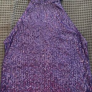 Purple Zara Halter